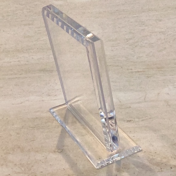 Premium Acrylic Display Stand For Pokemon Cards & Trading Card Clear Lot Of 3 - Picture 4 of 10